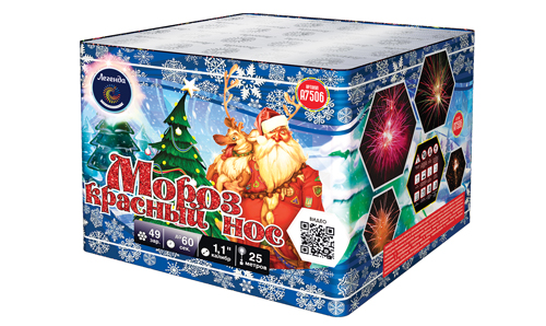  Батарея салютов Мороз Красный Нос  в Павлове